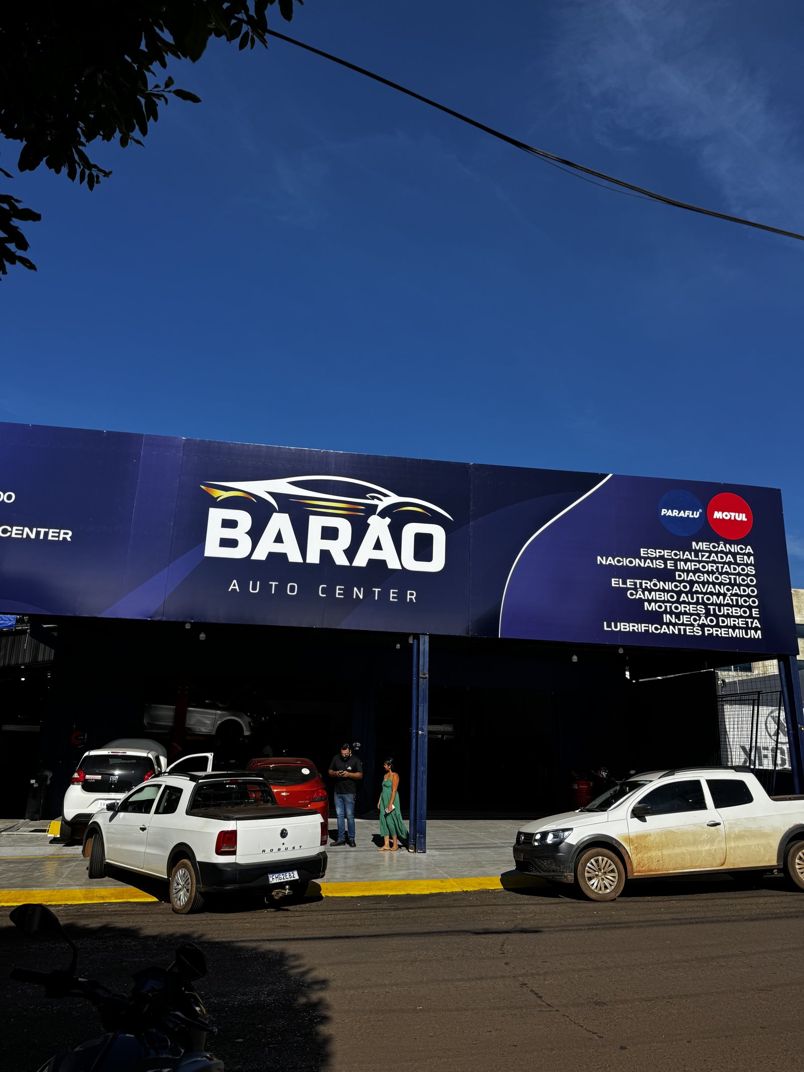 Ambiente de trabalho da Barão Auto Center